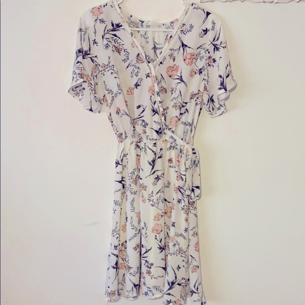 Woman’s Floral Midi Dress